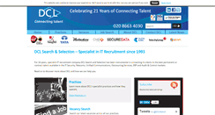 Desktop Screenshot of dclsearch.com